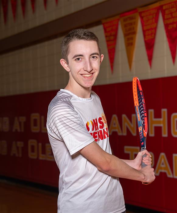 Senior Tennis Player